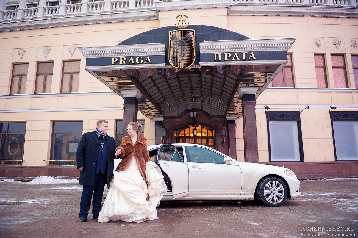 Свадьба в ресторане Прага