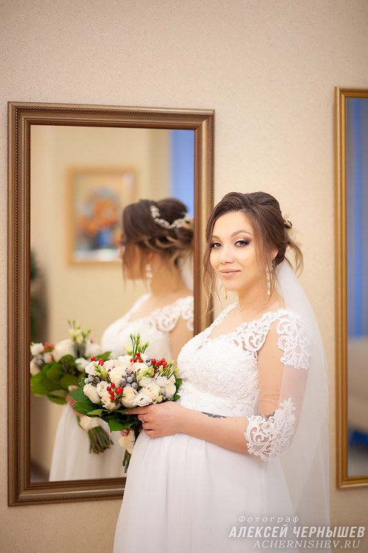 Измайловский ЗАГС фото портрет невесты