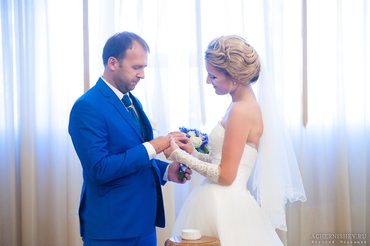 свадебная фотосессия в Медведковском ЗАГСе
