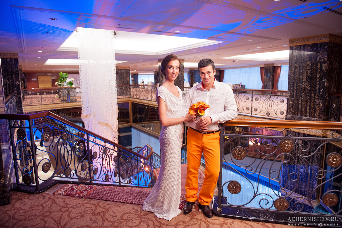 Свадебная фотосессия в отеле Лотте Плаза