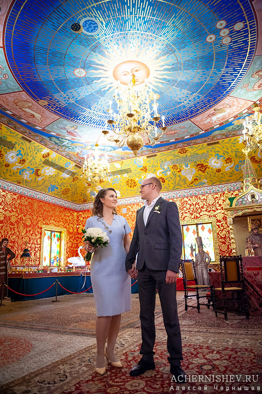 Свадьба во дворце в Коломенском