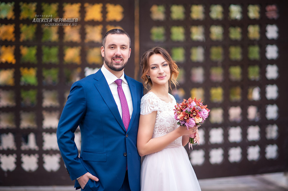 жених и невеста в Коломенском