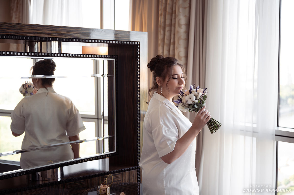 сборы невесты в Crowne Plaza